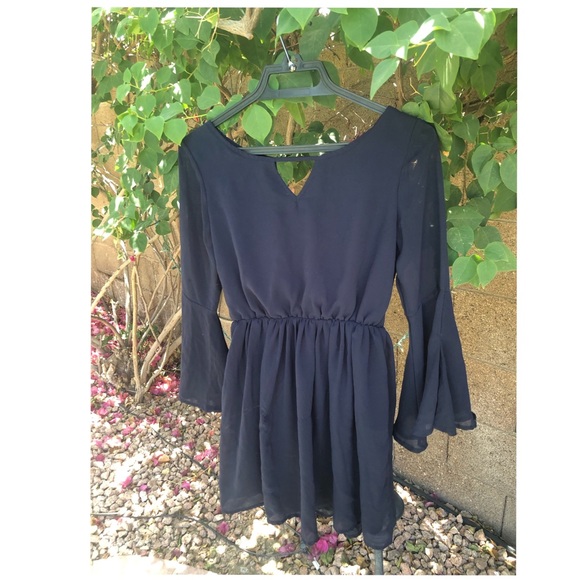 Paper Crane Sheer Dress - Picture 1 of 2